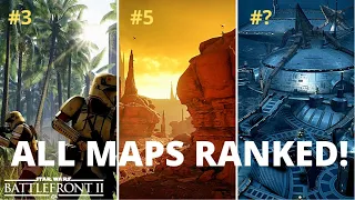 Ranking EVERY MAP from WORST to BEST - Star Wars Battlefront 2 (Updated Version - 2020)