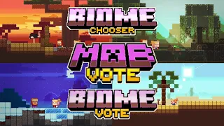 All Minecraft Mob & Biome Votes Trailers (2017 - 2022)