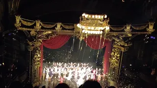 Phantom of the Opera Broadway 35th Anniversary Curtain Call With Confetti