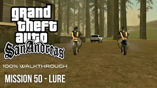 GTA SA 100% Walkthrough: Mission 50 - Lure