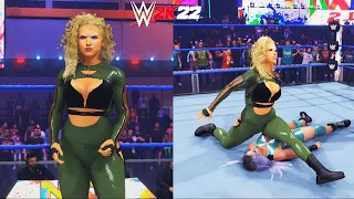 WWE 2K22 Nikkita Lyons(NXT 2.0) Entrance, Finisher , Signature & Victory Motion