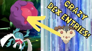 The CRAZIEST, COOLEST Pokedez Entries in Pokemon Scarlet and Violet!