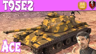 T95E2 WOT Blitz 4.6k No.1 HOF Damage | Littlefinger on World of Tanks Blitz