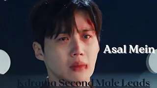 K-drama Second Male Leads (Part-2) | Asal Mein | Korean Mix Hindi Song