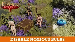 Open the chest protected by Noxious bulbs (Divinity Original Sin 2)