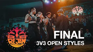 XYZ VS Funk2Rock | FINAL | 3V3 Open Styles | Radikal Forze Jam 2023