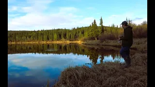 Аляска.Разведка новых озер.Рыбалка.