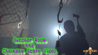 2014 Chainsaw Butcher Haunted House Scare Cam Prank!!!