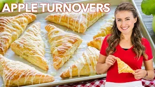 Easy Apple Turnover Recipe | Simple Glaze for Apple Turnovers