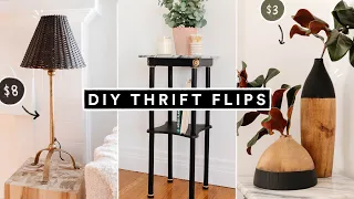 DIY THRIFT FLIP Home Decor On A BUDGET! Affordable + Easy Transformations!