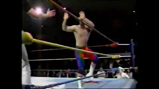 Konan the great vs Jason Anderson 1989 Stampede Wrestling