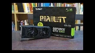 Palit GeForce GTX 1060 Dual 3GB GDDR5 [NE51060015F9-1061D] Распаковка.