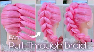 How to dutch braid ( trick way ) | Don’t know how to braid ? TRY this !