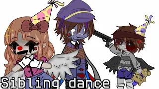 Sibling dance || Afton family siblings || FNAF ||