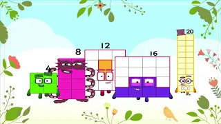 A remake of the original Decimal Numberblocks intro Song But 4s rhythmic counting Version ,