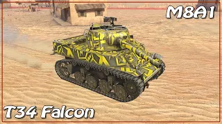 M8A1 • T34 Falcon • WoT Blitz *SR