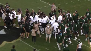 ￼Colorado vs Colorado state pregame ￼scuffle different angles (2023 College football)