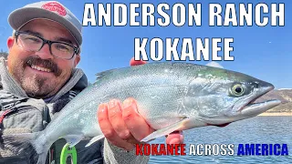 Wrangling Big Kokanee at Anderson Ranch Reservoir (Kokanee Across America)