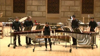 Eastman Percussion Ensemble - Bob Becker Bye Bye Medley - Stella Perlic soloist