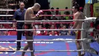 Dave Leduc (Tiger Muay Thai) vs Jackrid Sitkrujaroon @ Patong Boxign Stadium 17/2/2014