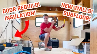 Renovating a $500 Camper / Trailer Rebuild Ep. 2