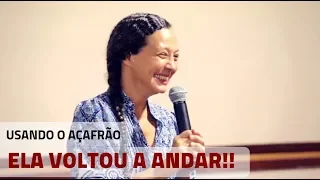 Usando o Açafrão ela voltou a andar!!