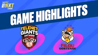 Telenet Giants Antwerp vs. Filou Oostende - Game Highlights