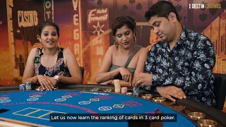 Learn To Play | 3 Card Poker | Deltin Casinos