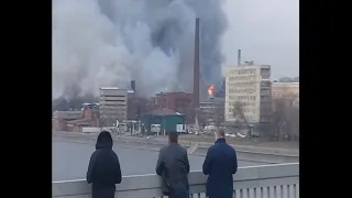 Пожар Невская мануфактура гибель пожарных