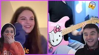 British Couple Reacts to The Dooo - Playing Guitar on Omegle but I pretend I'm a beginner 2