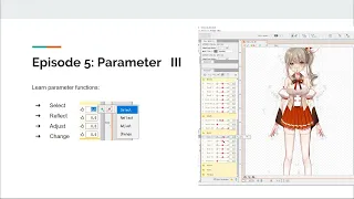 [Live2D Tutorial] Introduction to Tools and Technical Concepts Ep.05: Parameter III
