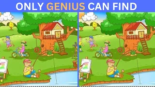 Spot The Difference : Only Genius Can Find!! [ Find The Difference #1 ]