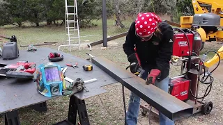 How to Build a Metal Carport   Part 1