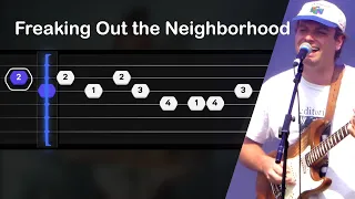 Mac DeMarco - Freaking Out the Neighborhood  (EASY SLOW Guitar Tabs & chords Tutorial)