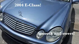 Auction beauty! 2004 Mercedes Benz w211 e320 POV Test Drive Walkaround 228k miles!