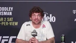 UFC 235 Post Fight Press Conference BEN ASKREN