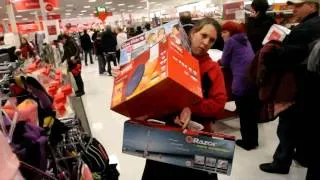 Black Friday shoppers go crazy in Utah