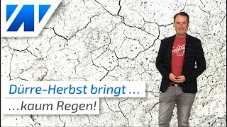 Herbst-Trend: Die Trockenheit geht weiter!