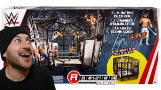 NEW WWE ELIMINATION CHAMBER PLAYSET FROM MATTEL!!!