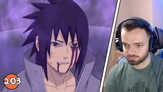 Sasuke Attacks!! | Naruto Shippuden REACTION Episode 203 (Sasuke's Ninja Way)