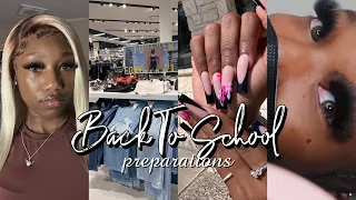Back To School Preparations | 1st Day Outfit, Hair, Nails, Lashes, Wax + More | Mia Chanelle
