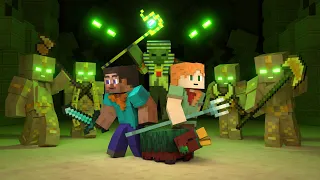 Sniffer & the Quest for the Husk King’s Treasure - Alex & Steve Legends (Minecraft Animation Movie)