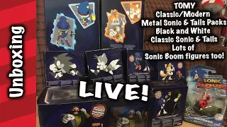 TOMY modern/classic Metal Sonic, Tails, and many more unboxing