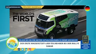 [German] First ever hydrogen truck participant races in Dakar Rally