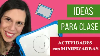 IDEAS PARA CLASE - MINIPIZARRAS 👩🏻‍🏫