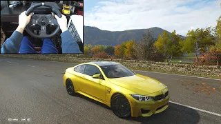 BMW M4 Coupe - Forza Horizon 4 | Logitech G920 Gameplay