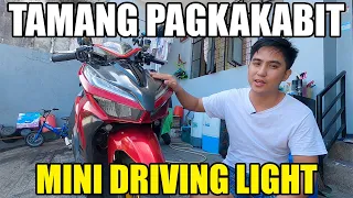 Paano ang tamang pag INSTALL ng Auxillary Light/Mini Driving Light Motorcycle LED