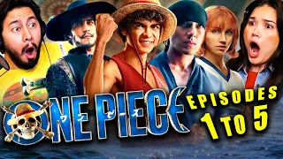 ONE PIECE Episodes 1 to 5 - REACTION
