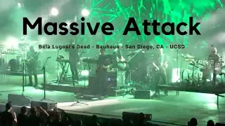 Massive Attack - Bela Lugosi's Dead (Bauhaus) - Mezzanine XXI 2019 Tour - San Diego, CA - SDSU