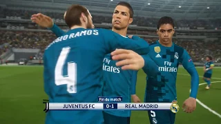 [HD] Ronaldo vs Juventus FC | UEFA Champions League 2017/2018 | 03/04/2018 PES 2018